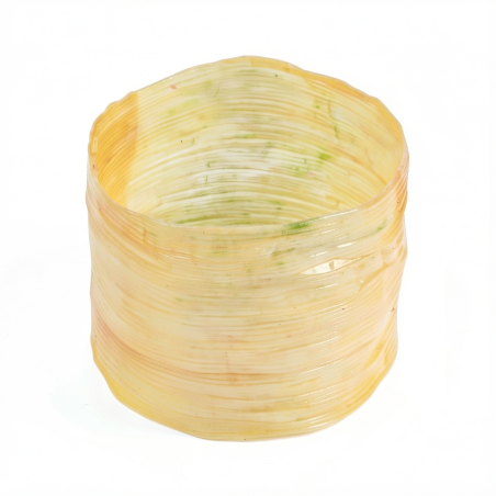 Bracelet Manchette ALTHÉA Blanc de Poireau Stabilisé