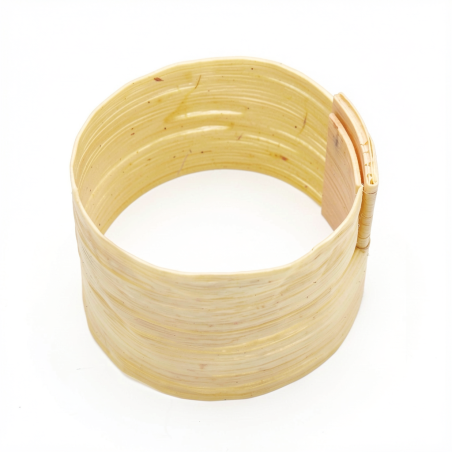 Bracelet PAPYRUS Manchette Blanc de Poireau Stabilisé Aimanté