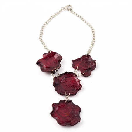 Collier Plongeant RACINE POURPRE Chips de betterave rouge Stabilisé