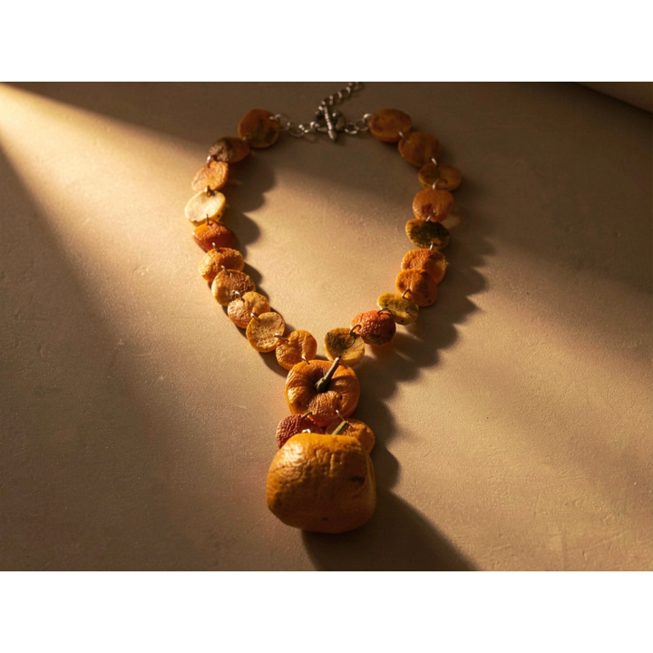 Collier SOLAYA Clémentines Stabilisés recto-verso