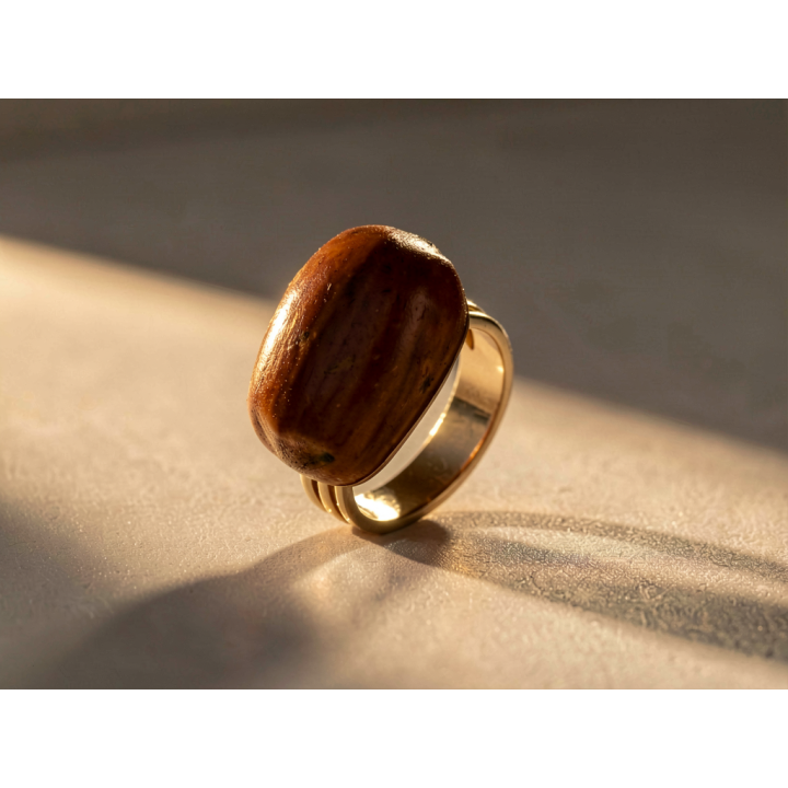 Bague ASKA Noisette Stabilisé