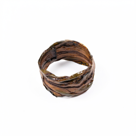 Bracelet CATORI Manchette Feuille de Blette mélangés Stabilisé