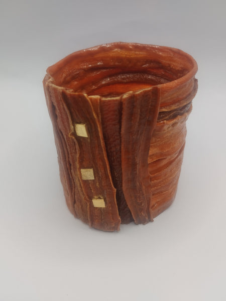 Bracelet manchette CHEROKEES unisexe aimanté en Carotte sable stabilisé
